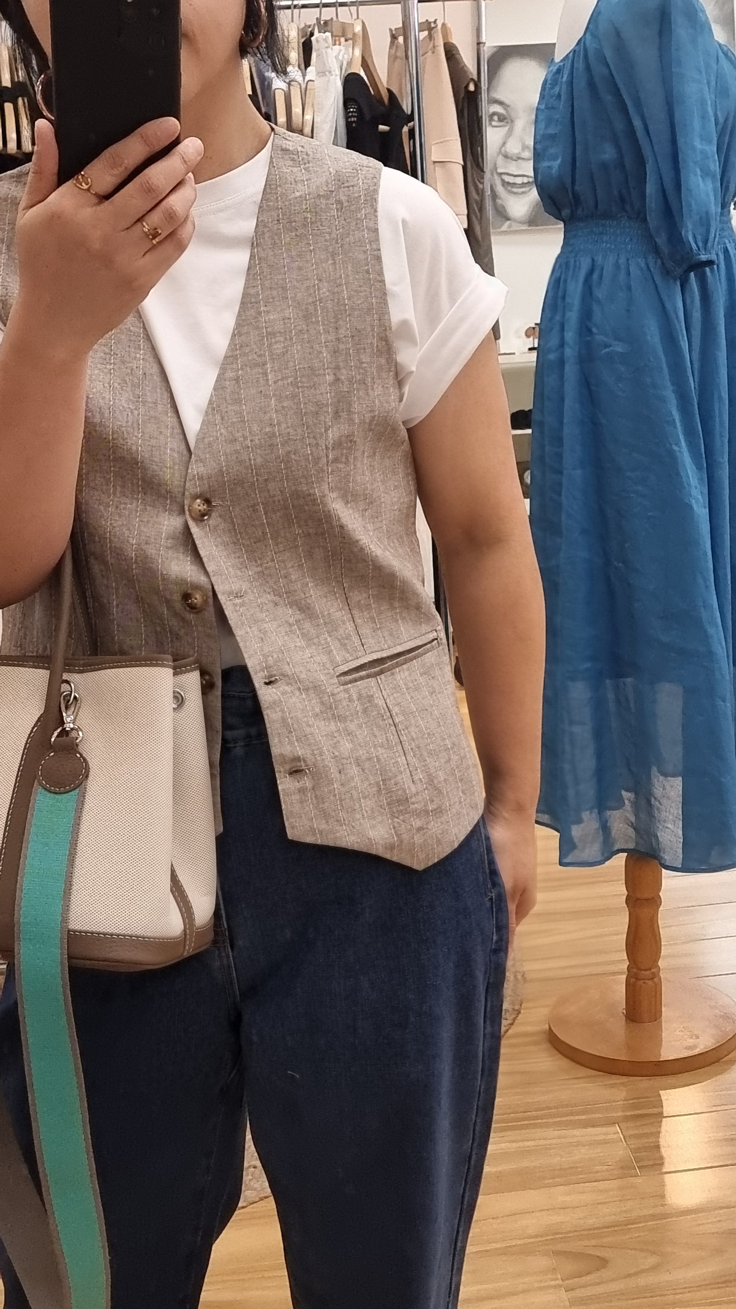 VEST BEIGE