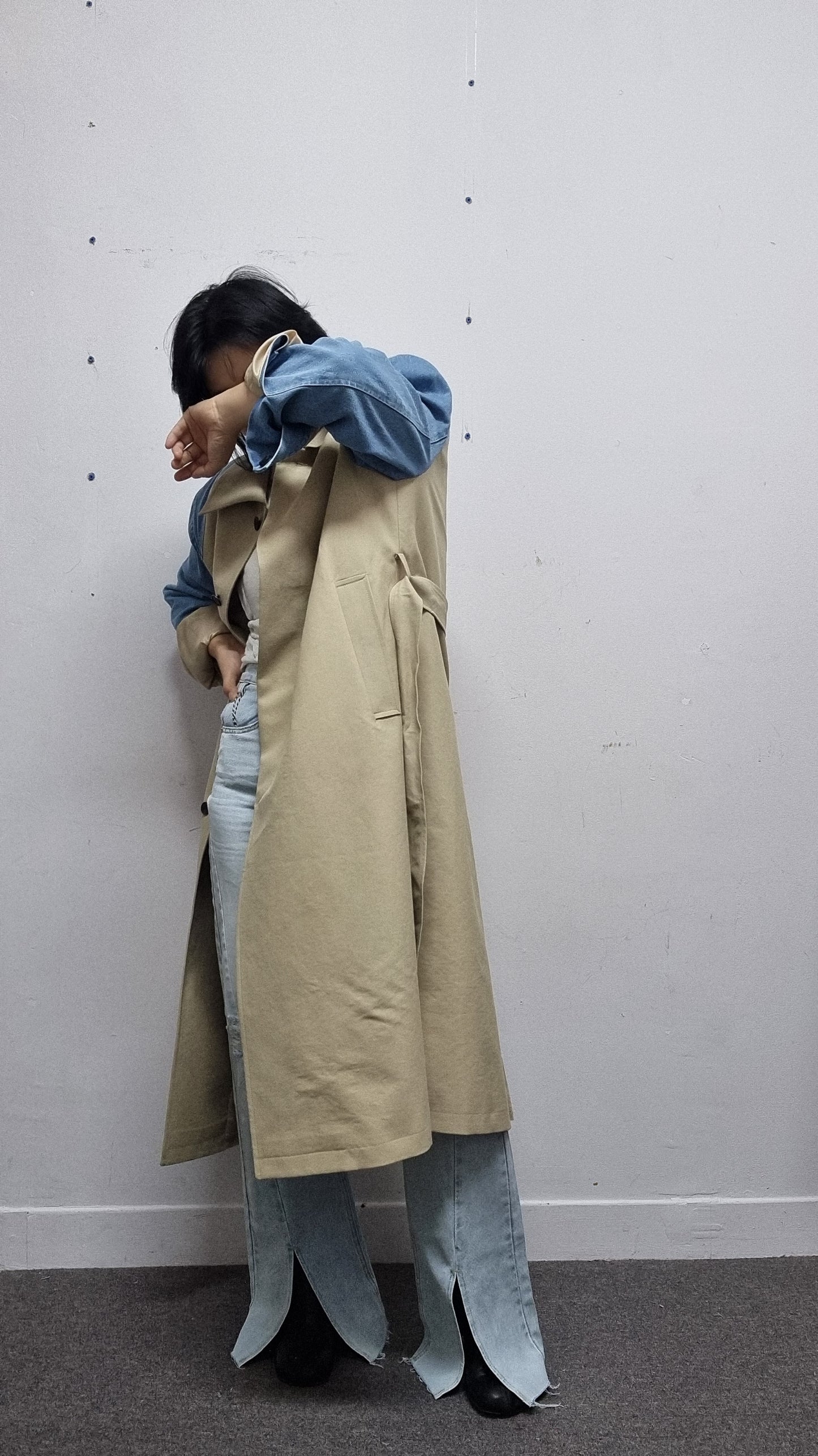 OVERFIT TRENCH COAT