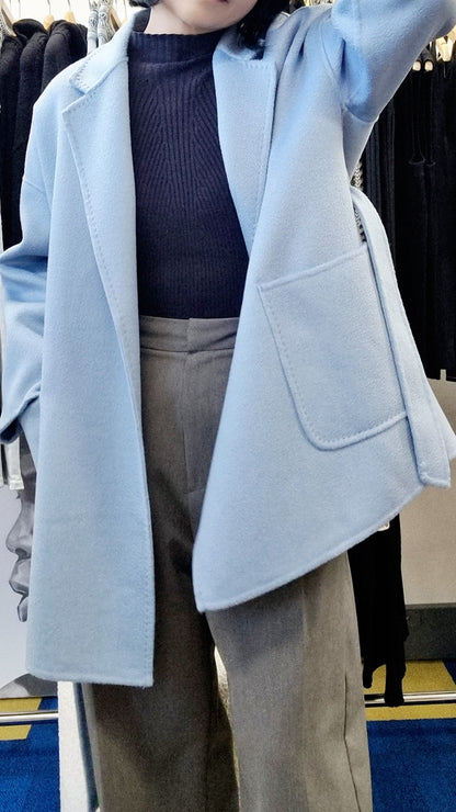 BLUE SHORT COAT