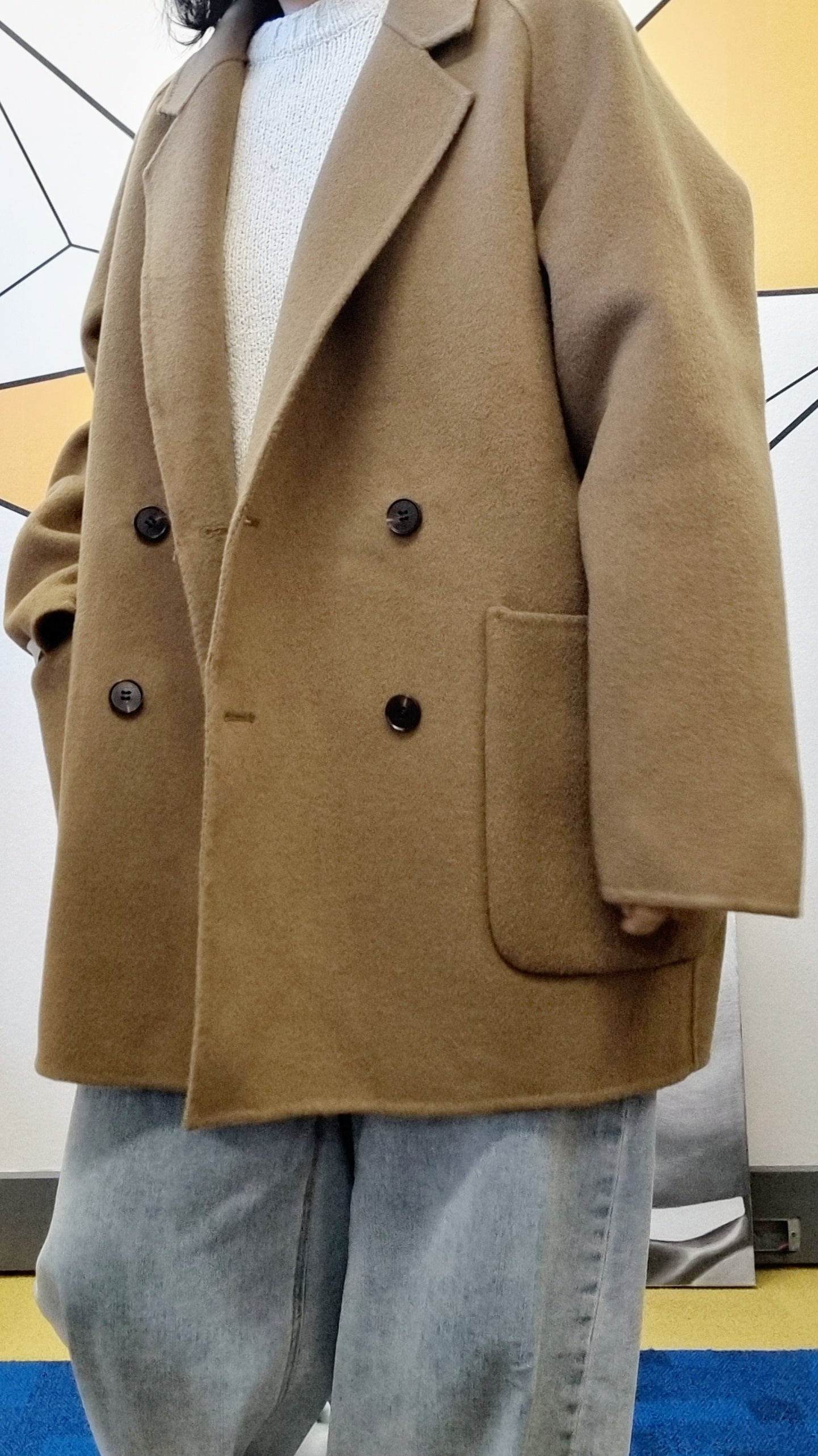 DOUBLE BUTTON COAT