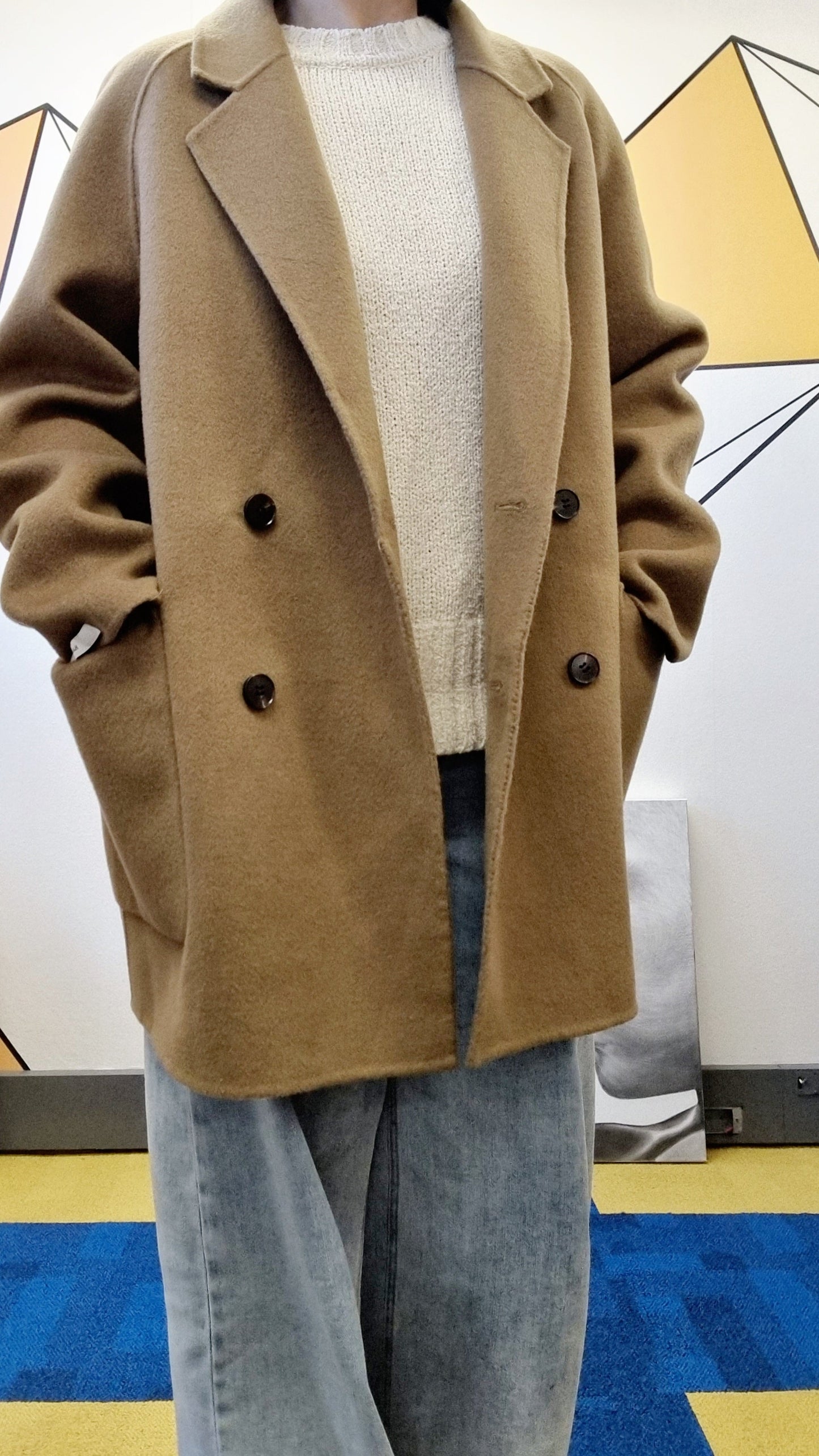 DOUBLE BUTTON COAT