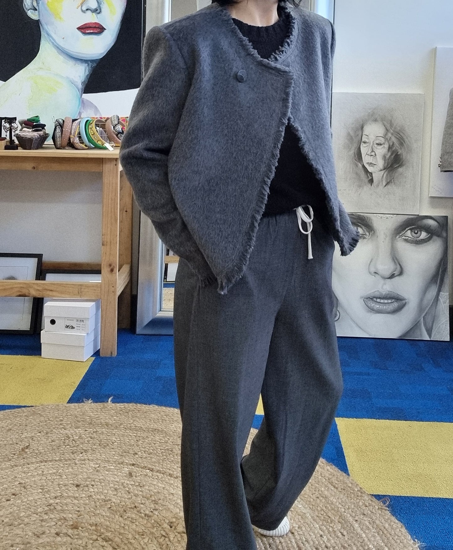 MERINO WOOL COAT