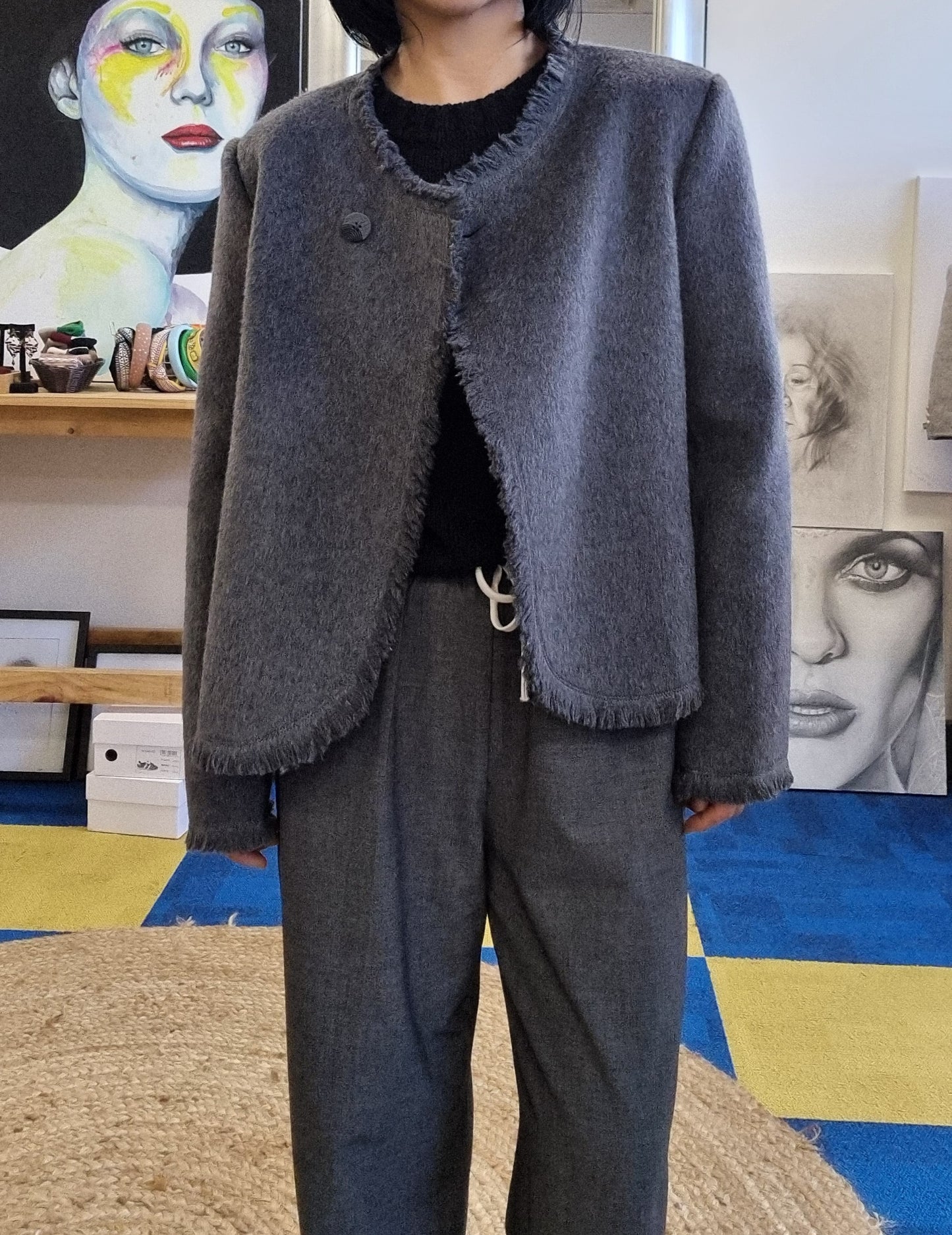 MERINO WOOL COAT