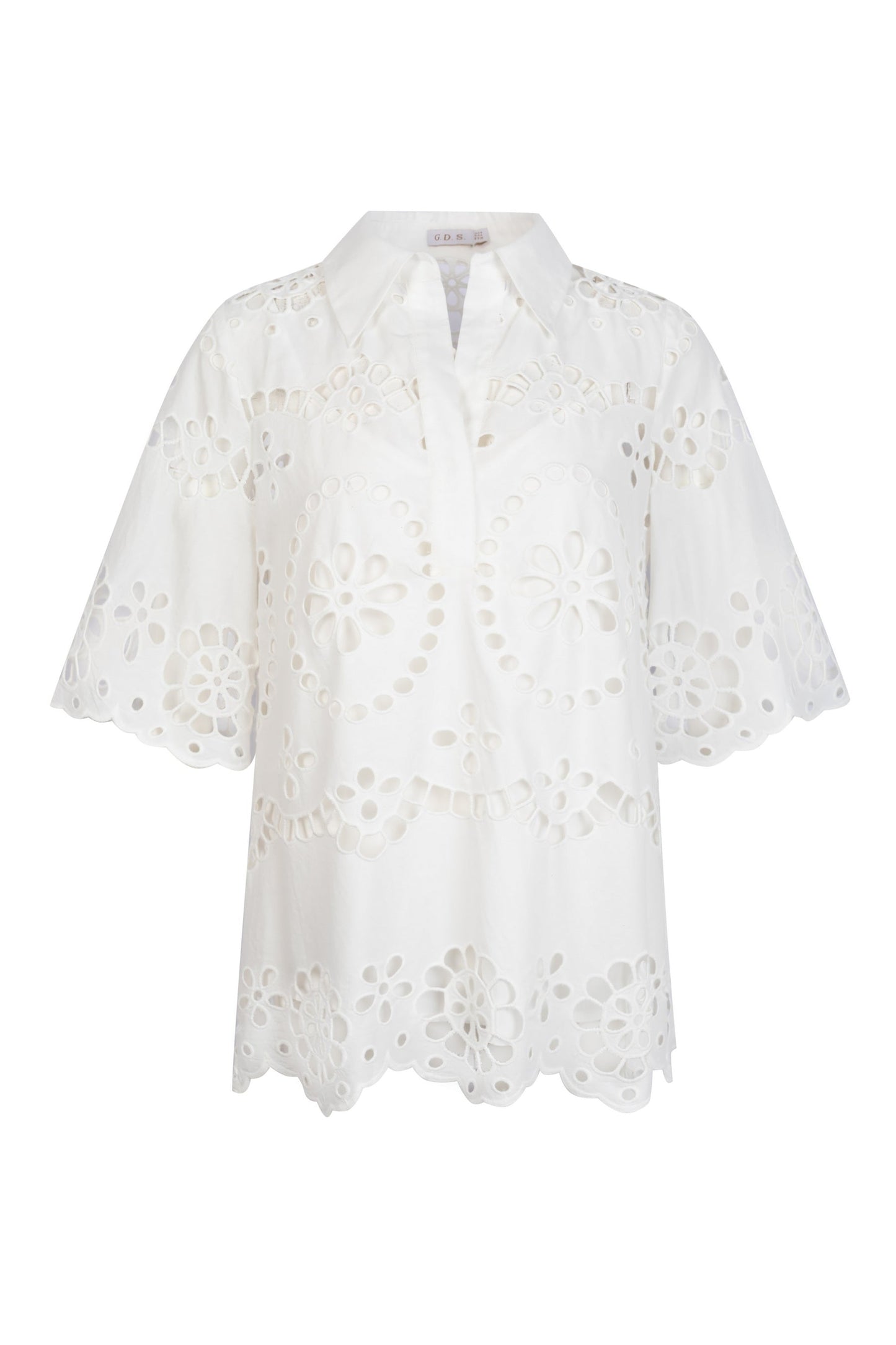 MONET EMBROIDERED BLOUSE