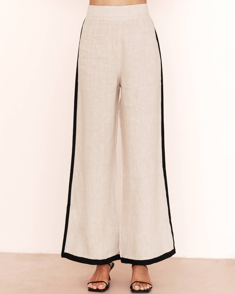 LINEN WIDE LEG CO-ORD PANTS